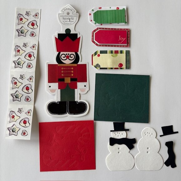 Christmas Scrapbook Crafting Junk Journaling Stickers Diecuts Embellishments - Picture 12 of 12